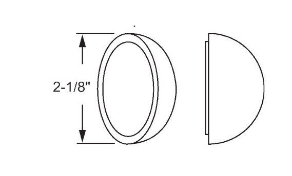 Heavy-Duty Adhesive PVC Wall Bumper - Image 1