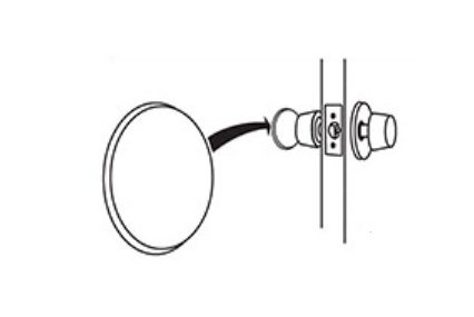 Off White Wall Protector - Strybuc Wall Shield 3-inch, Off White - Image 1