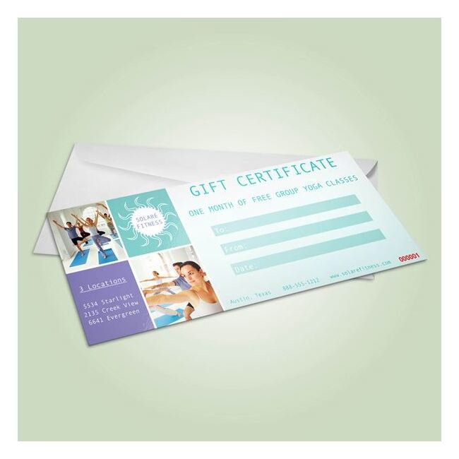 Megastore Printing Gift Certificates - Image 1