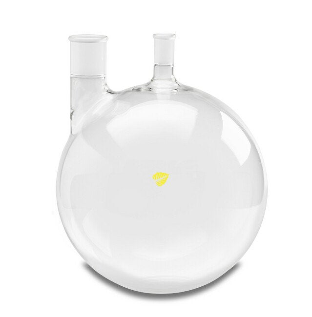 2 Liter (L) Volume 2-Neck Round Bottom Flask - Image 1