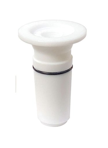 34/45 Millimeter (mm) Joint Size Polytetrafluoroethylene (PTFE) KF to Male Glass Joint Adapter - Image 1