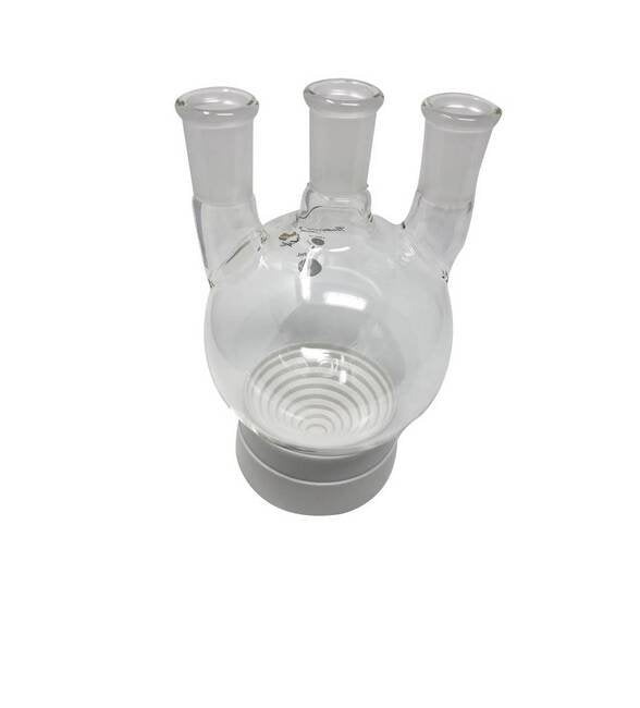 1000 Milliliter (mL) Volume 3-Neck Round Bottom Flask - Image 2