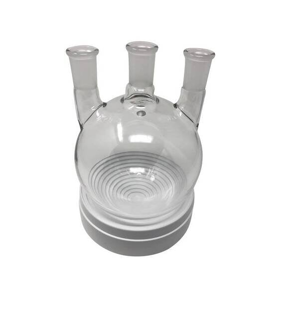 2000 Milliliter (mL) Volume 3-Neck Round Bottom Flask - Image 2