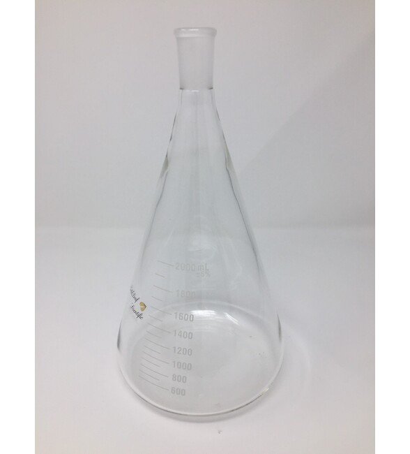 1000 Milliliter (mL) Volume Filtering Flask with joint - Image 2