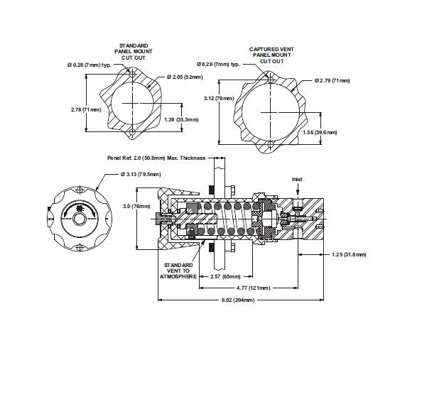 GO Regulator PR-57 High Pressure Single Stage Regulator - Image 2