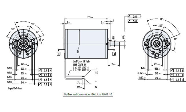 Dunkermotoren GR Series Brushed DC Motor - Image 2