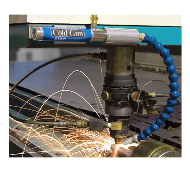 Exair Cold Air Gun Coolant System with Dual Point Hose - Image 2
