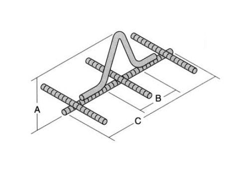 Galvanized Steel Pull Irons for Underground Cable Support - Image 2