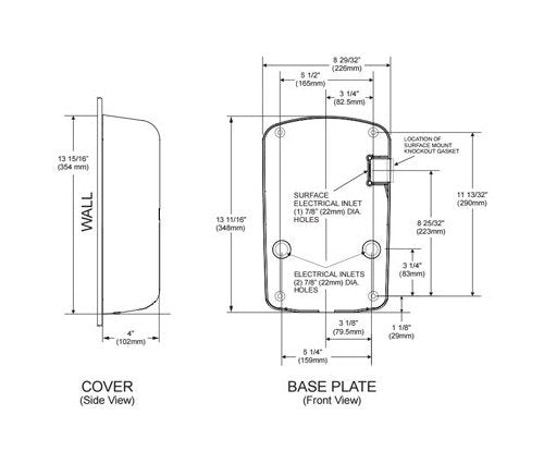 ThinAir® White Polymer ABS Hand Dryer - Image 2