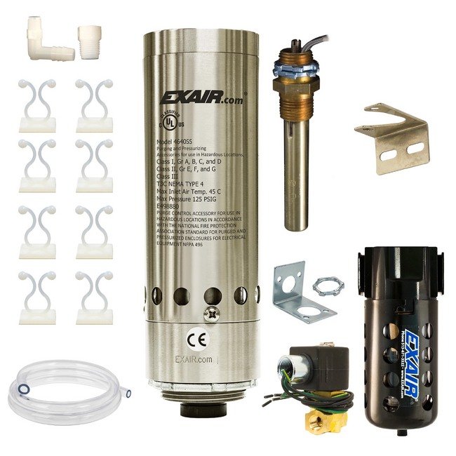 Exair HazLoc 1,000 Btu/hr Cabinet Cooler with DC Voltage Thermostat - Image 3