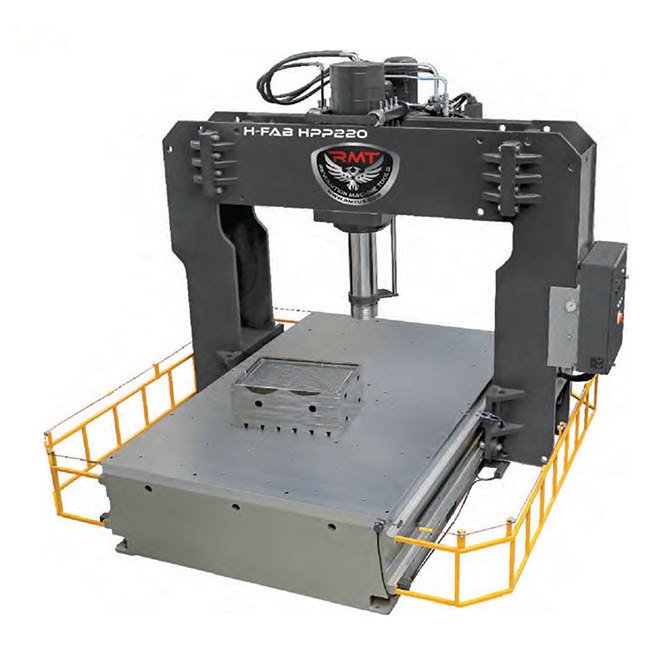 RMT H-FAB HPP 220T Hydraulic Portal Straightening Press - Image 1