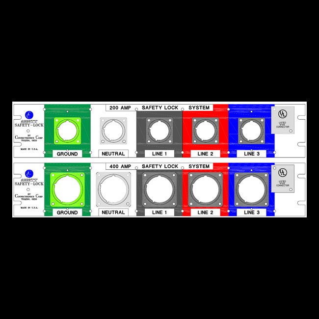 Rain-Tight Safety Lock Panel - 200A Current Rating - Image 4