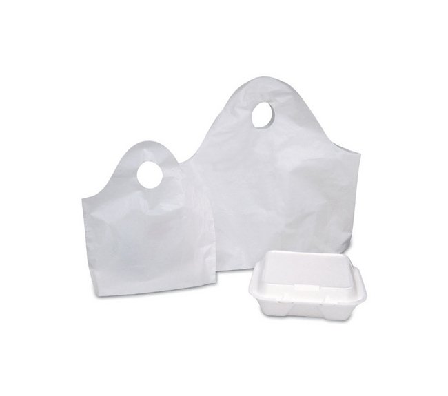 High-Density 24-Inch Width Restaurant Take-Out Bag - Image 1