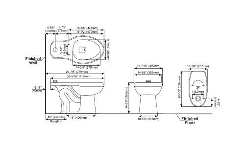 LCFV-1012 High Efficiency Floor Mount Flushing Check Valve - Image 4