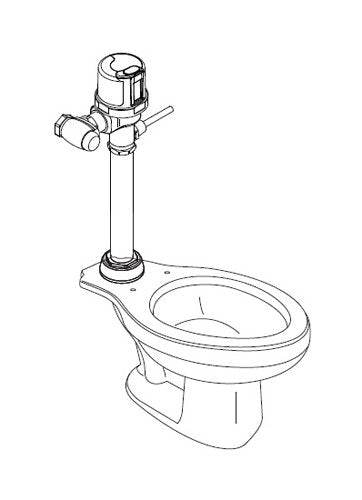 HYBRIDFLUSH Dual-Flush Automatic Water Closet - Image 3