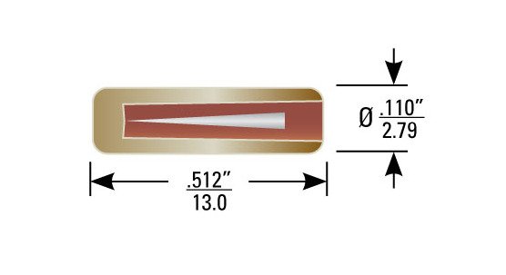 High Voltage Double-Ended Plug Adapter - PeeWee Series 12 kVDC - Image 1