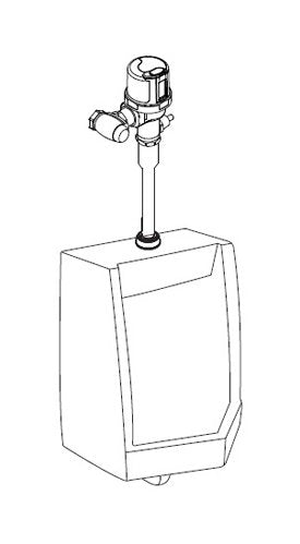 HYBRIDFLUSH Automatic Low Consumption Urinal Flush Valve - Image 3