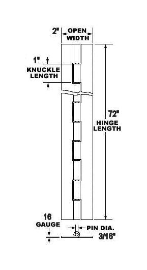 Heavy-Duty Continuous Hinges for Industrial Applications - Image 2