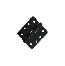 4x4 Commercial Door Hinges with 1/4" Radius Corners - Oil Rubbed Bronze Finish - Image 1