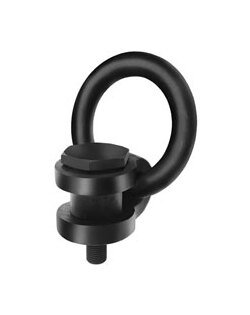 Industrial Side Pull Hoist Rings - Metric Alloy Steel Black Oxide Finish - Image 1