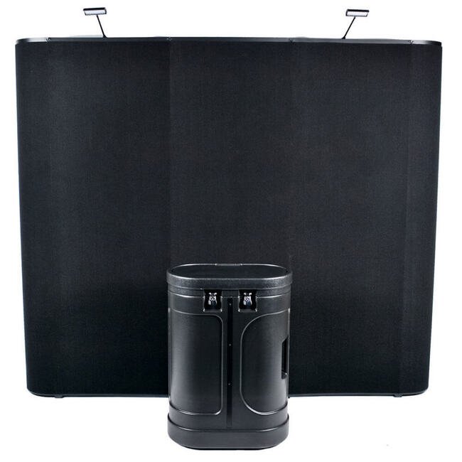 Megastore 9ft Hook and Loop Wave Pop Up Panel Display - Image 1