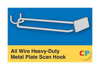 Heavy-Duty Metal Plate Scan Hooks