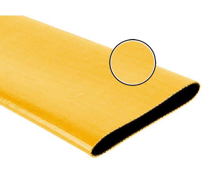 YellowJacket Heavy Duty Lay Flat Discharge Thermoplastic Hose - Image 1
