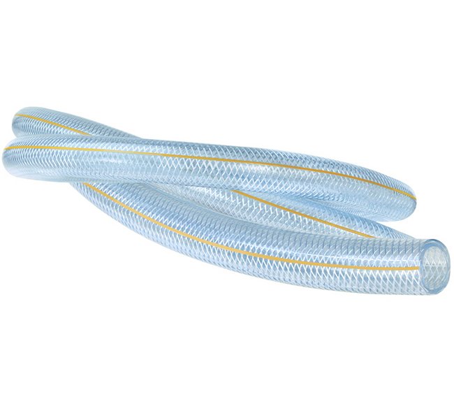 FDA Compliant PVC Clear Braided Tubing - Thermoplastic Hose - Image 1