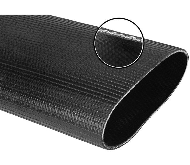 Seal Fast Godzilla 12in x 100ft 150 PSI Black Nitrile Discharge Hose - Image 1