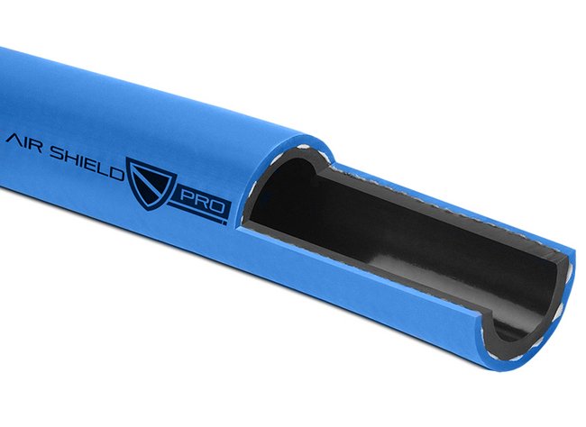 Seal Fast 1/4 Inch Blue PVC/Rubber Blend Air Shield Pro Thermoplastic Hose - Image 1