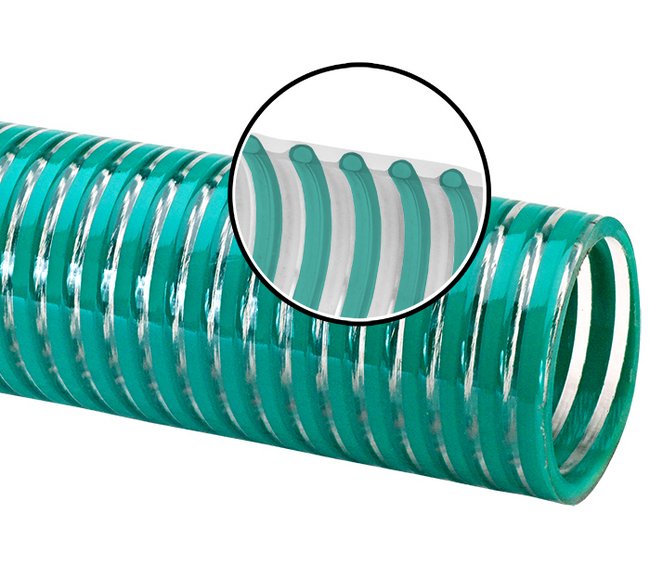 Contitech Goodyear 1500 Clear Suction Hose - 2 Inch - Image 1