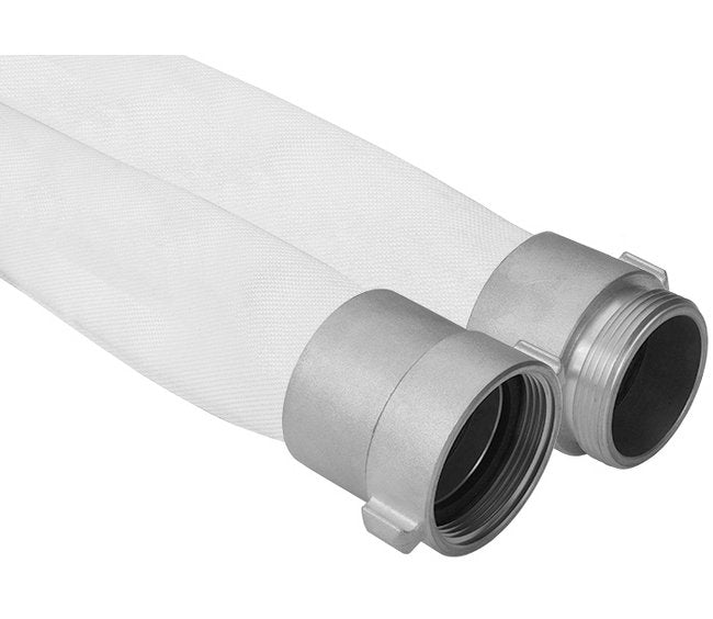 2-1/2-inch Single Jacket Fire Hose - 500# Service Test - UL Labeled - Polyester/EPDM - NPSH Assemblies - Image 1