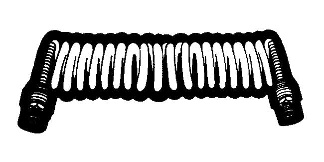 50ft Nylon Air Line Recoil Hose Assembly - Image 1