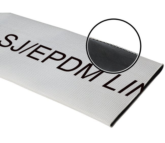 Synthetic EPDM Lined Mill Discharge Hose - 3in x 100ft - Image 1