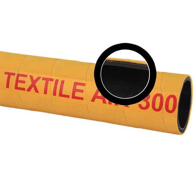 Heavy-Duty Textile Cord Air Hose - Image 1