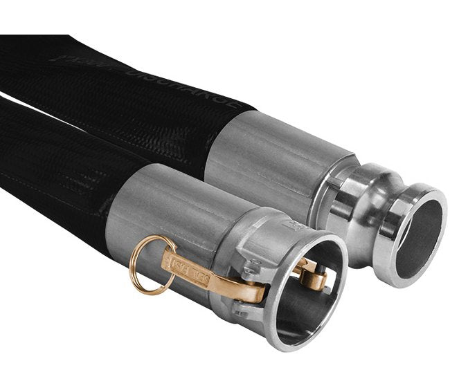 Godzilla Black Nitrile 2" X 50 Ft Lay Flat Discharge Hose - Image 1