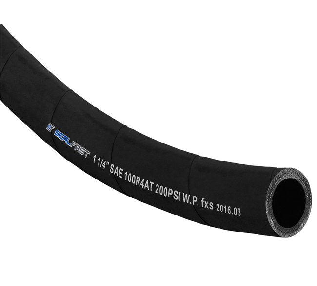 SEA 100 R4 Hydraulic Oil Return Hose - 3/4" ID, 300 psi - Image 1