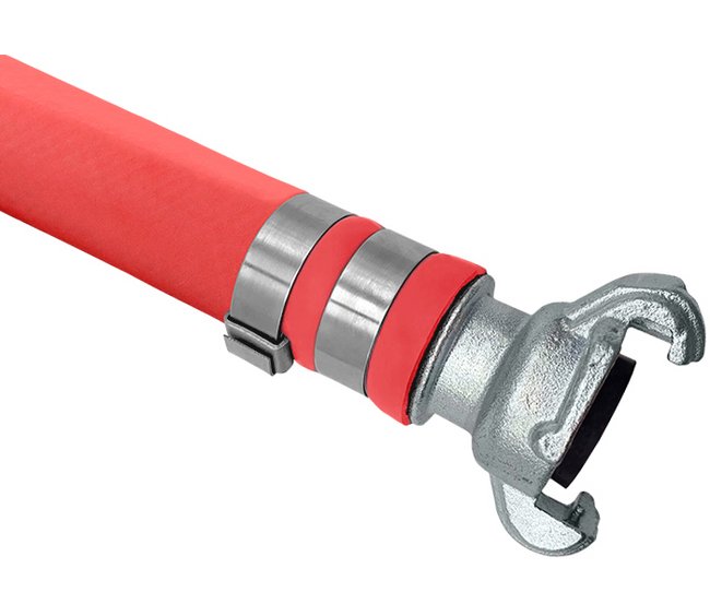 Air Shield Pro 1 Inch PVC/Rubber Blend Thermoplastic Hose Assemblies - Banded - Image 1