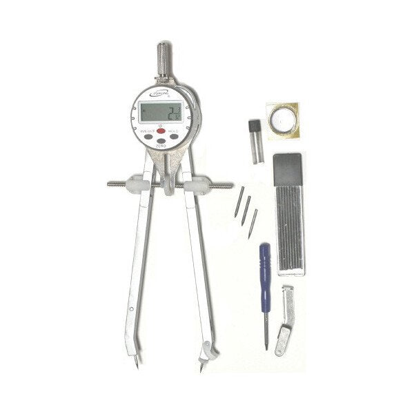 iGaging 0-8 Inch Radius Digital Poly-Fiber Compass Divider - Image 3