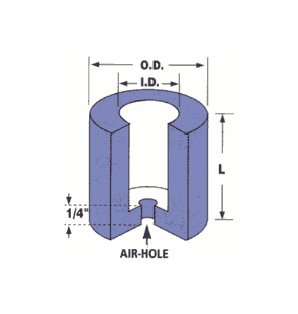 1-1/4 Inch Closed-End Punch Strippers with Retaining Shoulder - Image 1