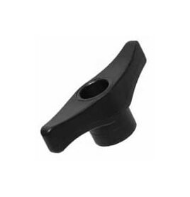 Thermoplastic Threaded Insert Thru Hole - Inch - Brass - Zinc Plated Steel Hex Nut - Image 1