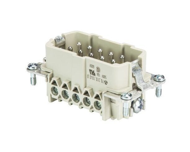 Wieland BAS STS 10 2,5 50 Male Insert Industrial Connector - Image 1
