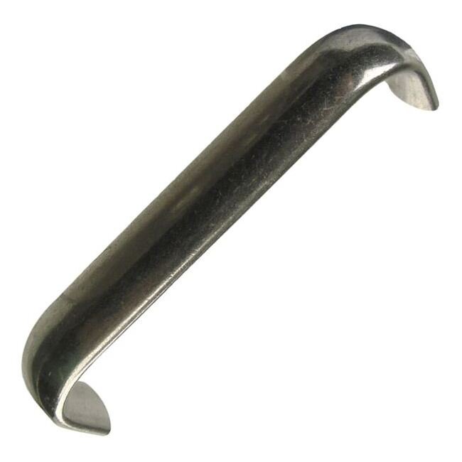 Monroe Oval Grip Pull Handle - Style 1, Black Anodized Finish - Image 1
