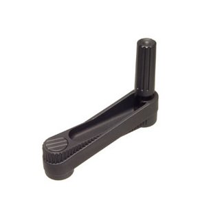 Industrial Grade Plastic Fold-A-Way Crank Handle with Grip - Inch - Image 1