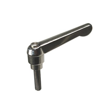 Stainless Steel Adjustable Handle with SS Insert/Stud - Image 1