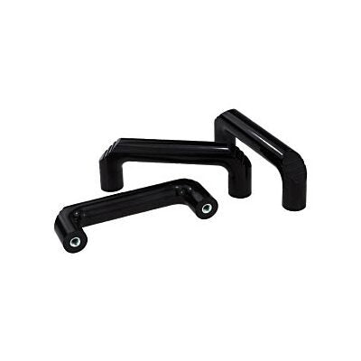 Duroplast Pull Handle - Black PF 31 with Brass Bushing - Image 1