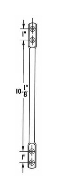 Industrial Chrome Plated Assist Handles - Series 817 - Image 2