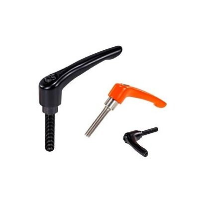 Kipp K1000 Adjustable Handle with Stud, Inch Measurement - Image 1
