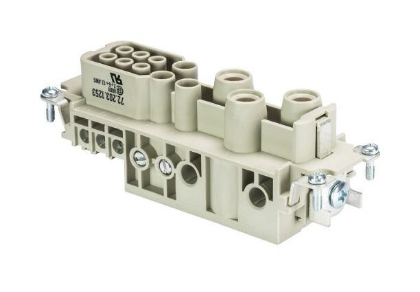 Wieland Revos POWER Female Insert 6/6 Industrial Connector - Image 1