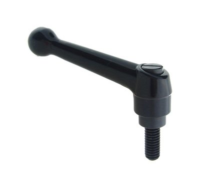 Ball Style Zinc Adjustable Handle - Diecast Zinc and Carbon Steel - In - Image 1